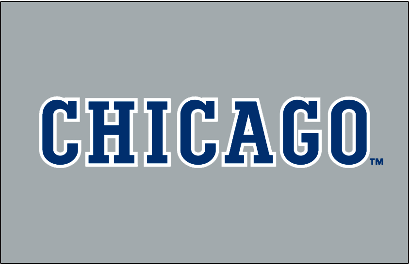 Chicago Cubs 1991-1993 Jersey Logoiron on heat transfer